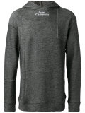 embroidered logo hoodie 