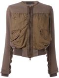 patch pocket bomber jacket