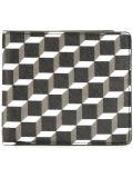 geometric print wallet 