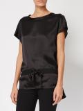 drawstring detail T-shirt