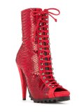open toe boots