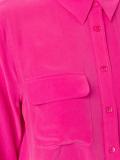 pocketed cropped shirt