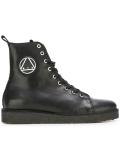 logo patch military boots