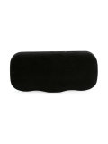line effect oval sunglasses