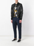 straight-leg trousers