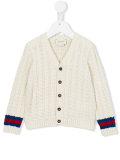 Sylvie Web trim cardigan