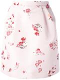 floral print pegged skirt