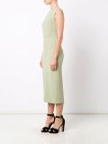 sleeveless mid dress