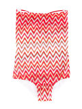 zig zag print swimsuit 