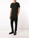 slim-fit cropped trousers