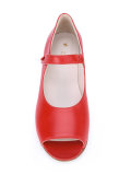 open-toe mary jane sandals
