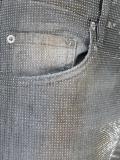 Skater distressed microstudded jeans