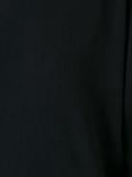 metallic trim crew neck jumper