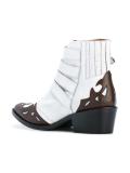 ankle height buckle boots 