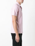 logo patch polo shirt