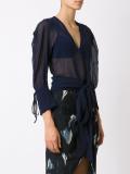sheer blouse