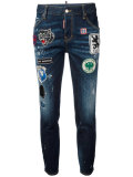 Cool Girl patch jeans