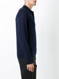 concealed button polo shirt