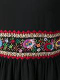 floral embroidery dress