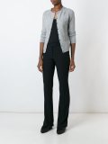 round neck cardigan
