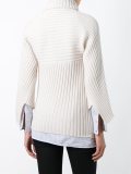 asymmetric hem jumper