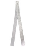 sequin skinny scarf