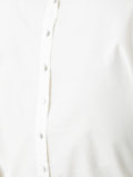 pleated trim blouse