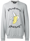 'Predator Patrol' embroidered sweatshirt