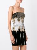 sleeveless baroque dress