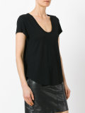 scoop neck T-shirt
