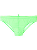 rear logo swim briefs