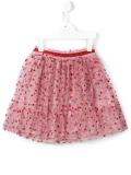 glitter dots tulle skirt