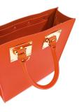 rectangular double handles tote