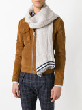frayed edge scarf
