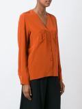 collarless shirt