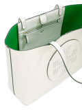 perforated logo tote