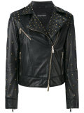 studded leather jacket