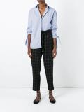 'Balloon' cropped trousers