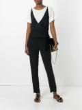 v-neck jumpsuit 