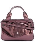 metallic small tote