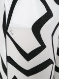 printed flared trousers 