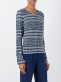 long sleeved tartan top