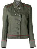 military stand-up collar jacket