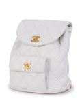 quilted backpack