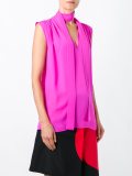 tie neck tank top