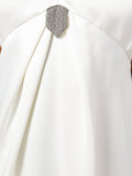 draped empire line gown