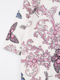 butterfly print baby grow set