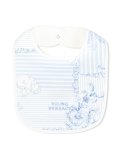 baroque print bib