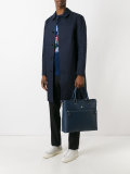 logo pin tote bag 