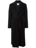 belted single breasted coat